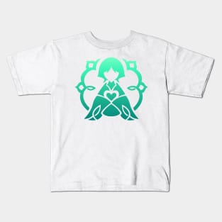 Genshin Impact Scaramouche Emblem Kids T-Shirt
